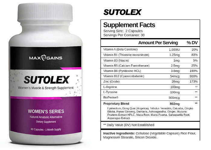 Max Gains Sutolex