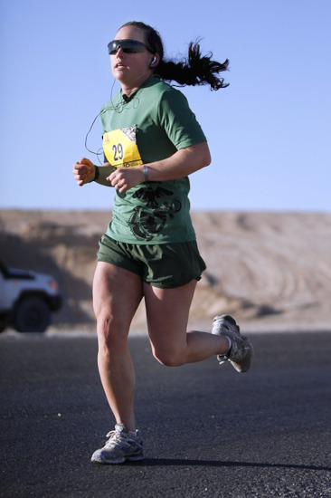 Woman Running